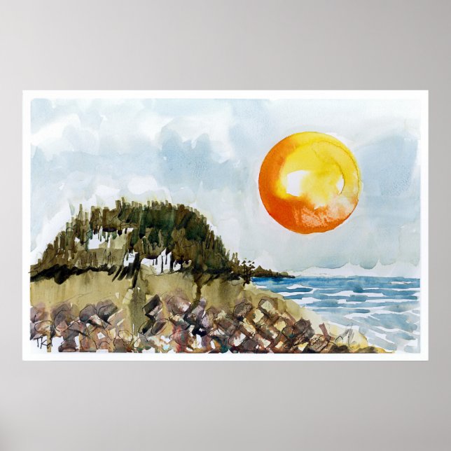 Surfer-Cove Poster (Vorne)