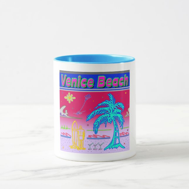 Surfer Cup "Venice Beach" Tasse (Zentrum)
