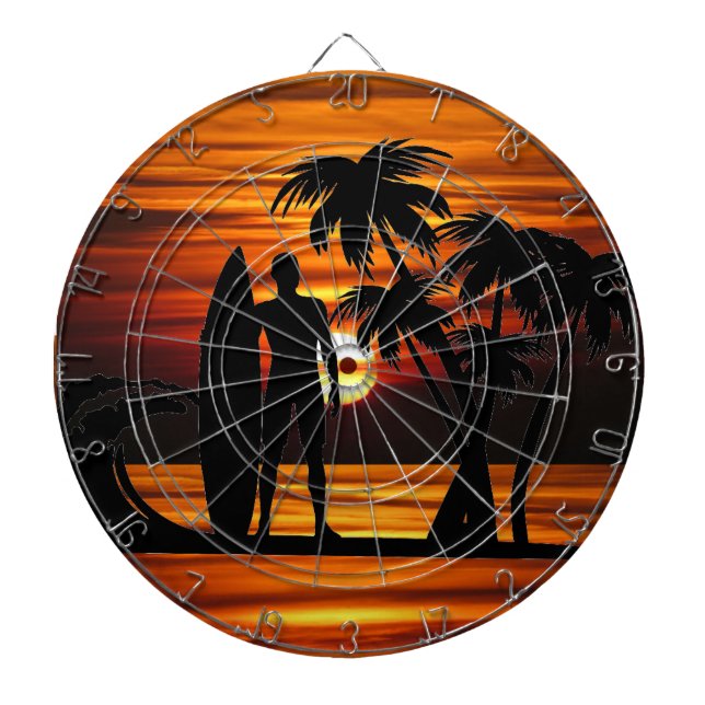 Surfer Dartscheibe (vorne)