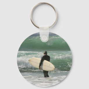 Surfer, die Sport surfen Schlüsselanhänger