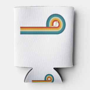 Surfer Geschenk Vintag Wave Retro Surfstrand Dosenkühler