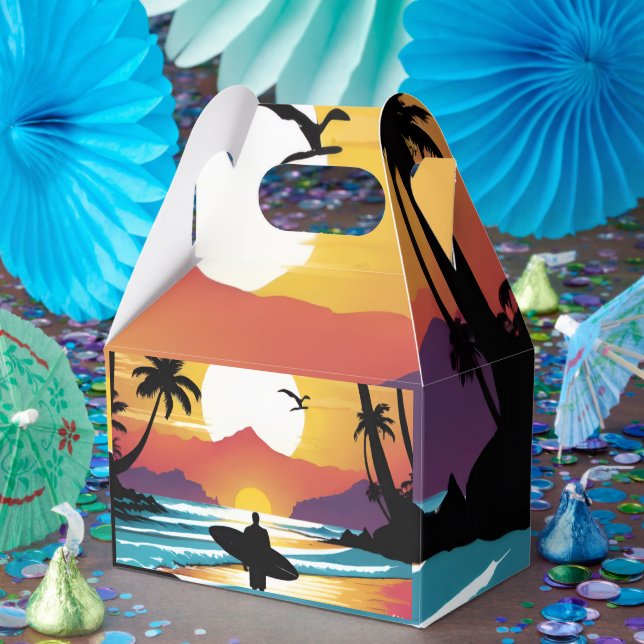 Surfer Geschenkschachtel (Party)