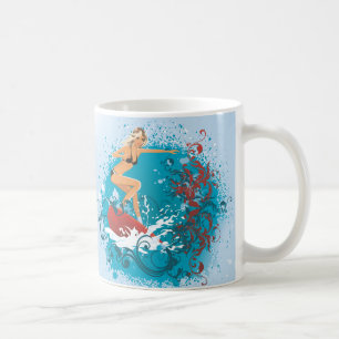 Surfer Girl 1 Tasse