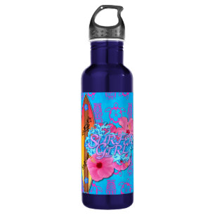 Surfer Girl Edelstahlflasche