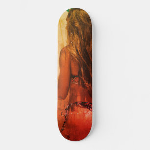 Surfer Girl Skateboard Deck