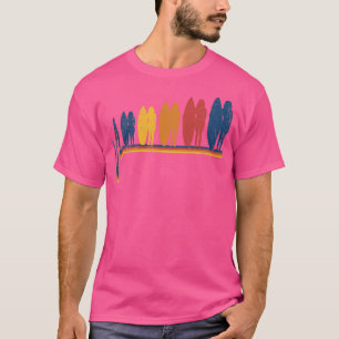 Surfer Girl Surfing T-Shirt