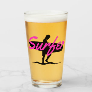 Surfer Glass Glas