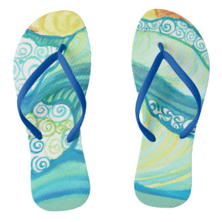 Surfer-Hausschuhe Flip Flops