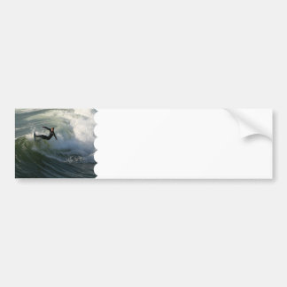Surfer in ein Wetsuit-den Autoaufklebern Autoaufkleber