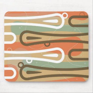 Surfer King - Retro Modern Mauspad