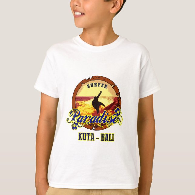 Surfer - Kuta Bali T-Shirt (Vorderseite)
