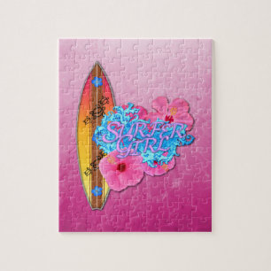 Surfer-Mädchen