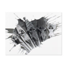 Surfer Mädchen | Postkarte