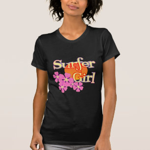 Surfer-Mädchen T-Shirt