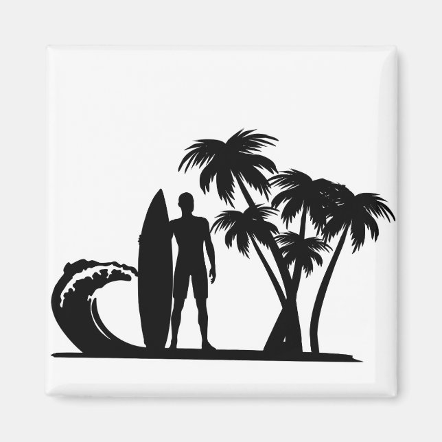 Surfer Magnet (Vorne)