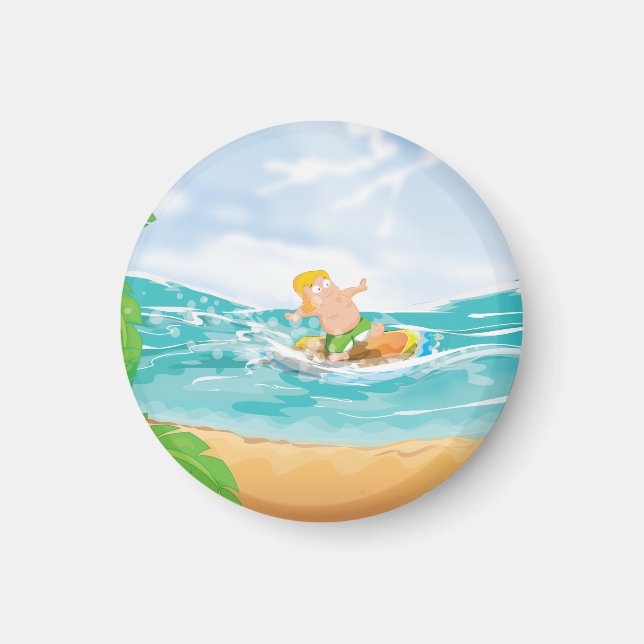 Surfer Magnet (Vorne)