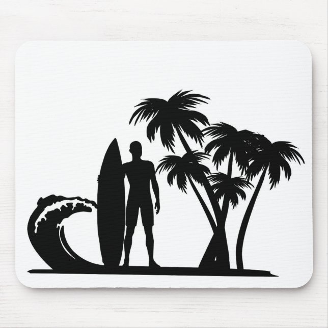Surfer Mousepad (Vorne)