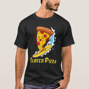 Surfer Pizza Surfer Boy Near Me Cool Surfer Boy T-Shirt