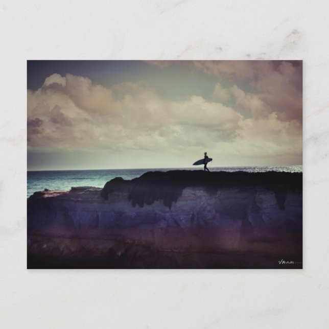 Surfer Postkarte (Vorderseite)