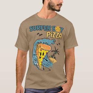 Surfer Retro Pizzaby T-Shirt