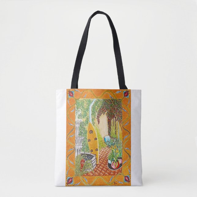 Surfer’s Garten  Tasche (Vorderseite)