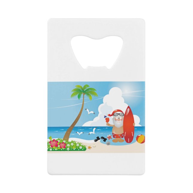 surfer santa claus (Devant)