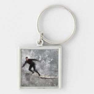 Surfer Schlüsselanhänger