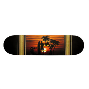 Surfer Skateboard