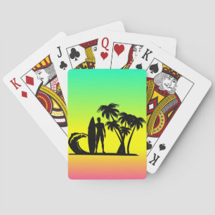 Surfer Spielkarten