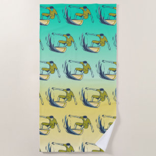 Surfer Strandtuch