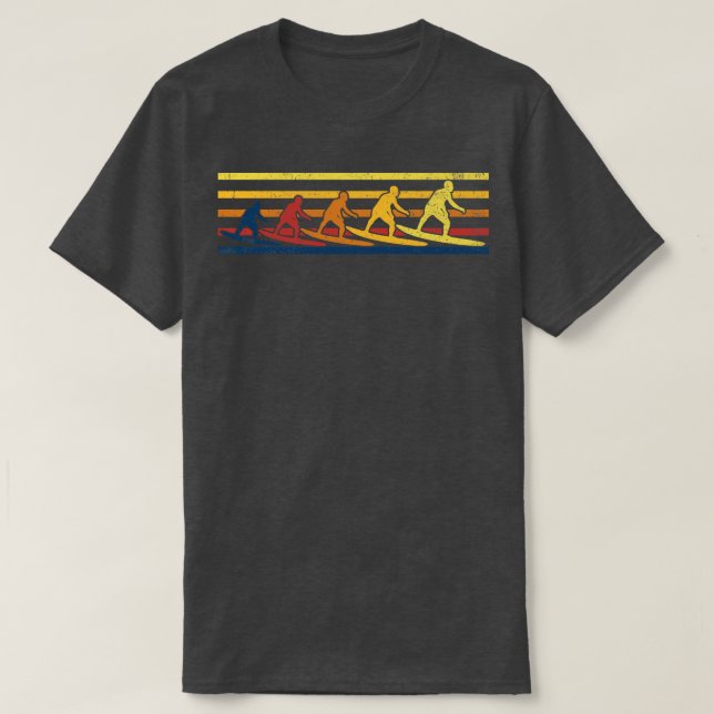 Surfer Surfen T-Shirt (Design vorne)