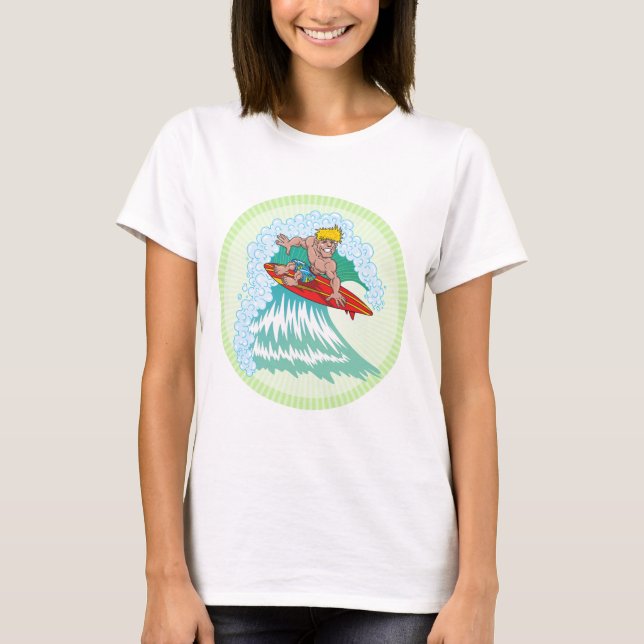 Surfer T-Shirt (Vorderseite)