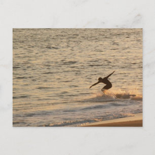 Surfer-Typ Postkarte