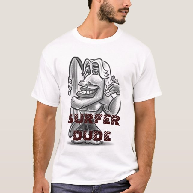 SURFER-TYP-SHIRT T-Shirt (Vorderseite)