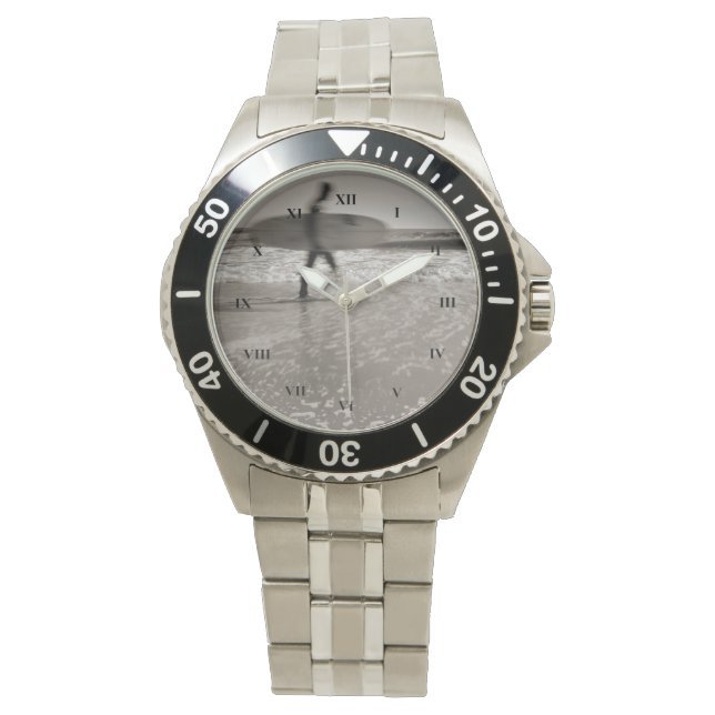 Surfer von Shirley Taylor Armbanduhr (Vorderseite)
