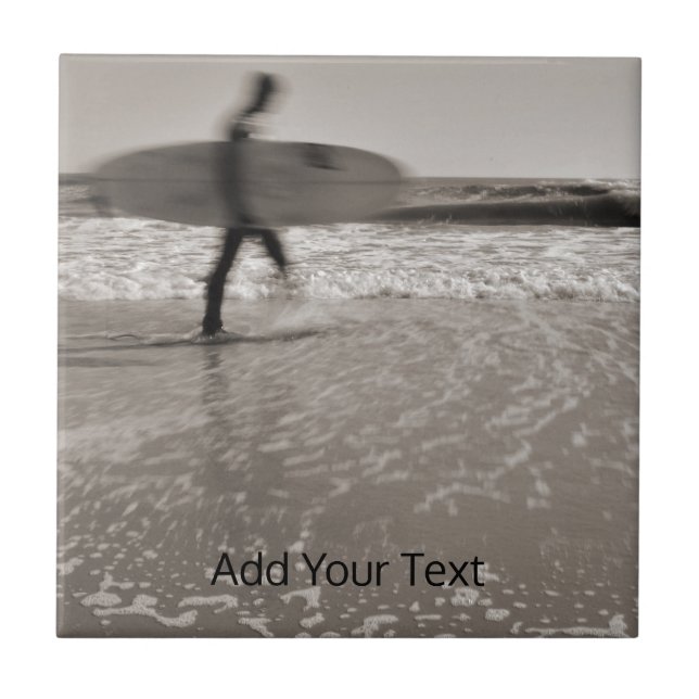 Surfer von Shirley Taylor Fliese (Vorderseite)