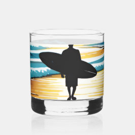 Surfer Whiskyglas