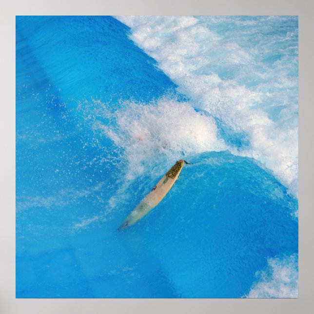 Surfer-Wipeout-Poster Poster (Vorne)