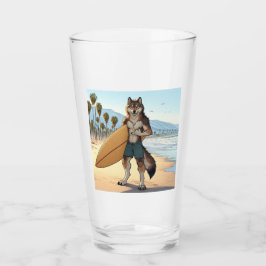 Surfer Wolf Glas