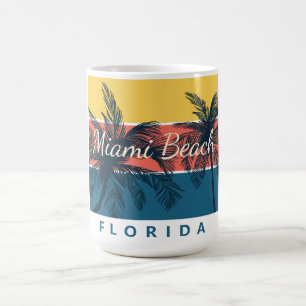 Surferparadies Miami Beach Florida Kaffeetasse