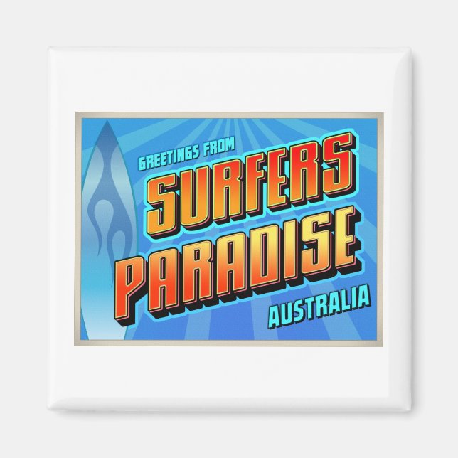 SURFERS PARADISE MAGNET (Vorne)
