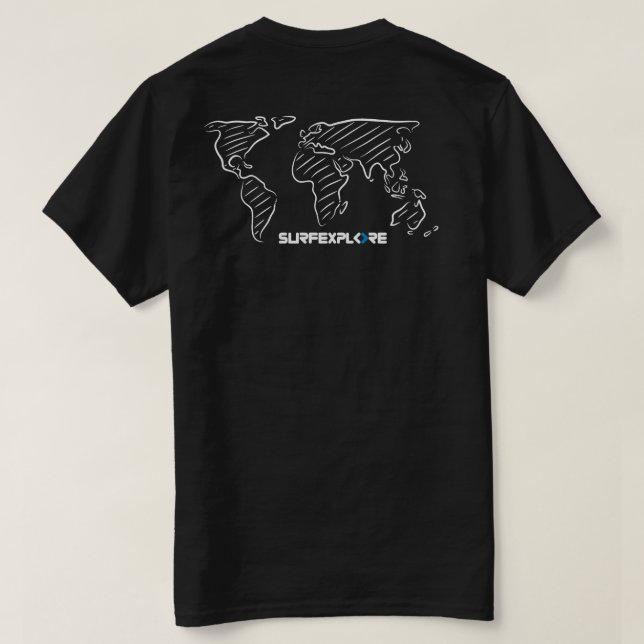 surfEXPLORE BaumwollT - Shirt (Design Rückseite)