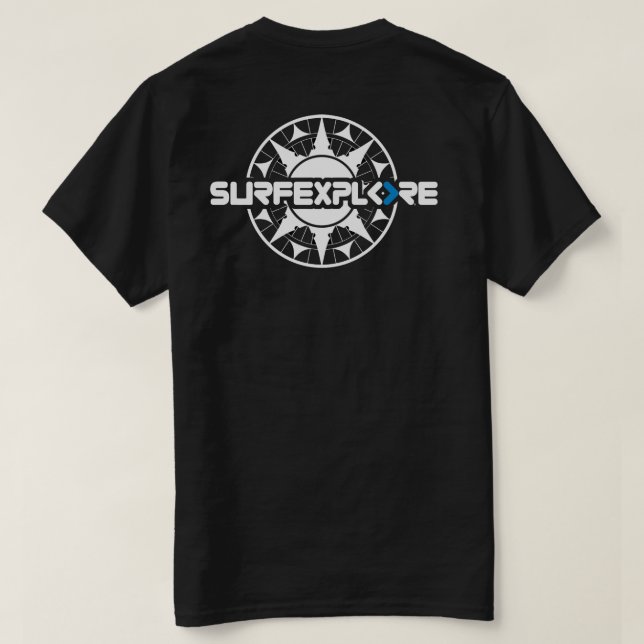 surfEXPLORE BaumwollT - Shirt (Design Rückseite)