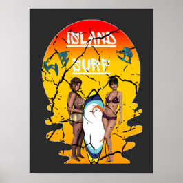 Surfgerät Poster