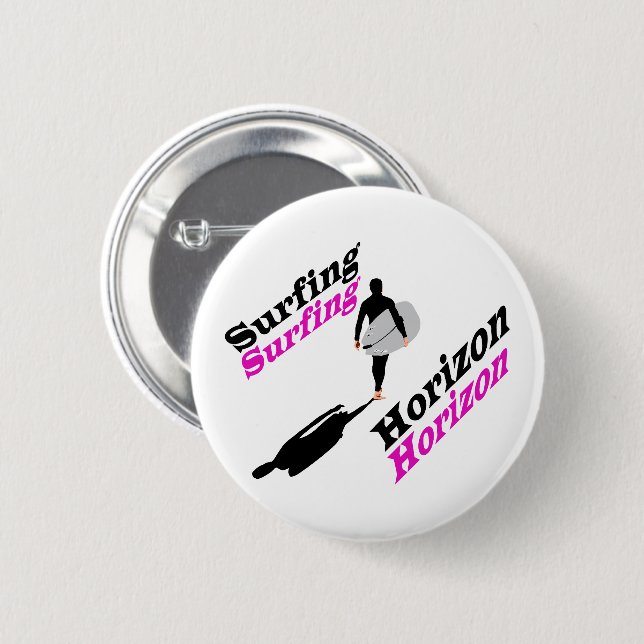 Surfhorizon-T - Shirt Button (Vorne & Hinten)