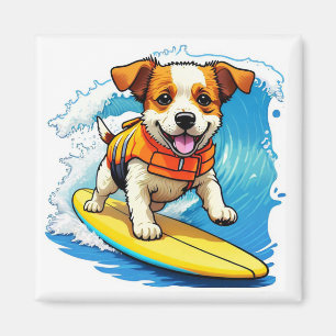 Surfhund Magnet