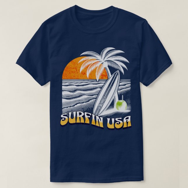 Surfin USA TShirt (Design devant)