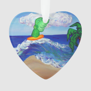 Surfing Angel Raphael Reiten Heilung Wave Ornament