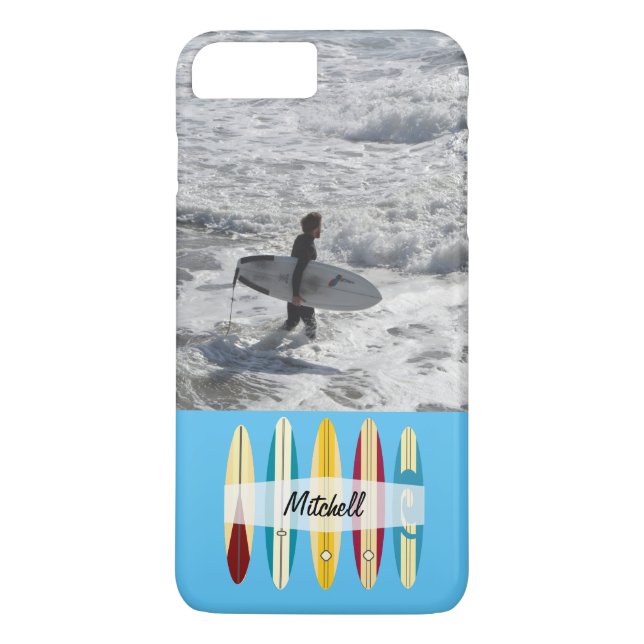Surfing Foto Case-Mate iPhone Hülle (Rückseite)