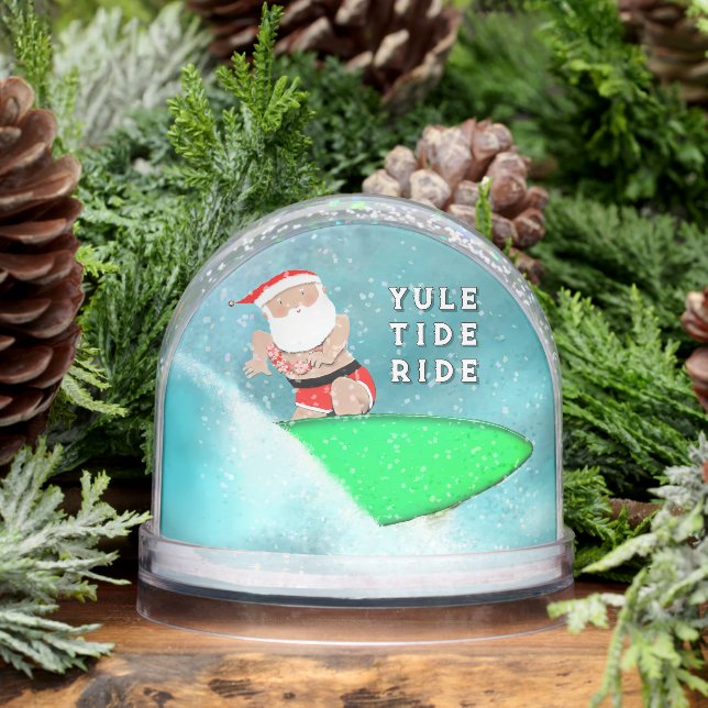 Surfing Hawaii Holiday Geschenk Schneekugeln (Winter)